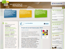 Tablet Screenshot of magestiondepatrimoine.com